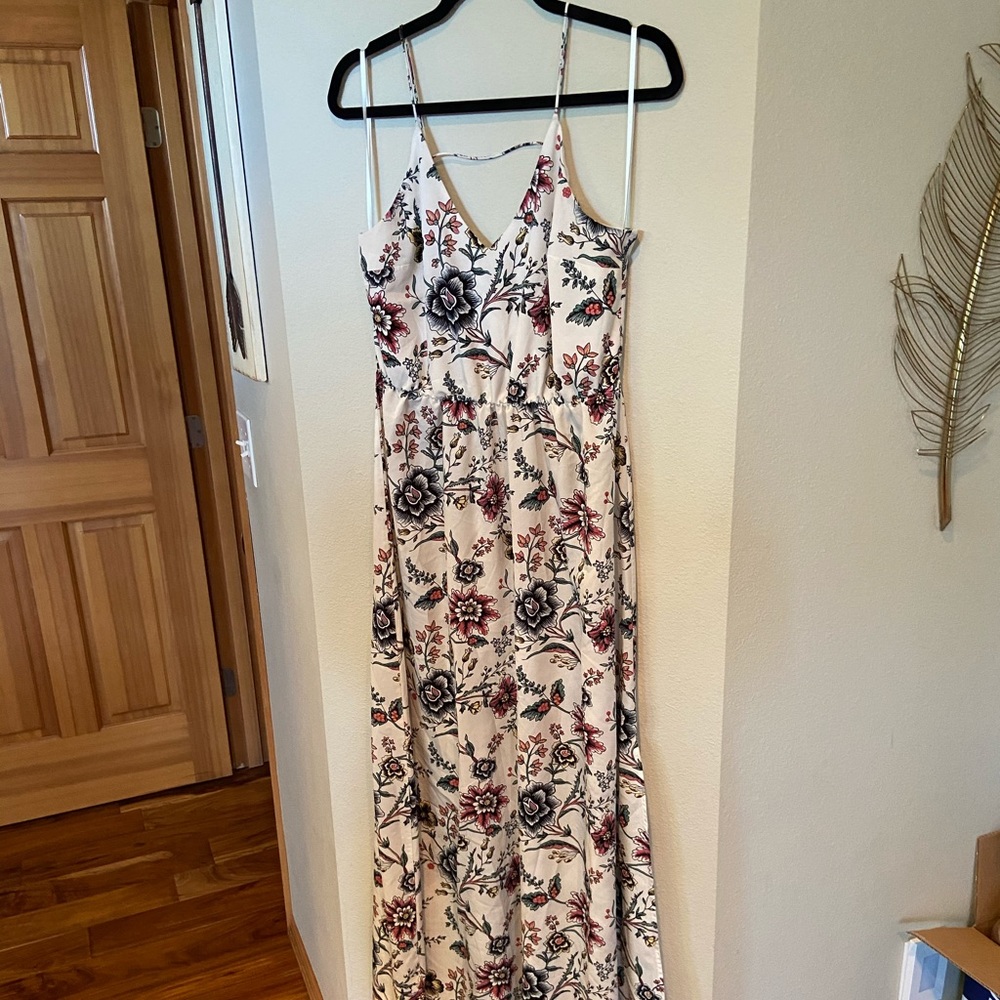 Spaghetti strap maxi dress